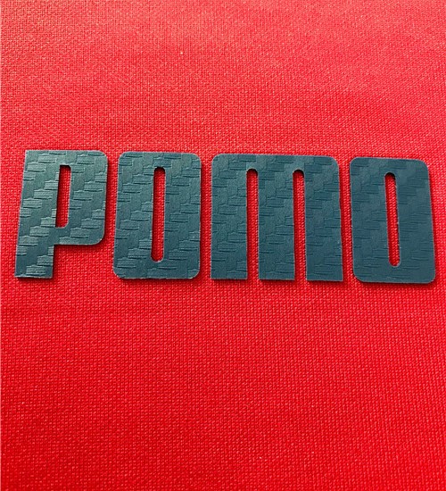 3D Silicone with Texture Heat Transfer Label